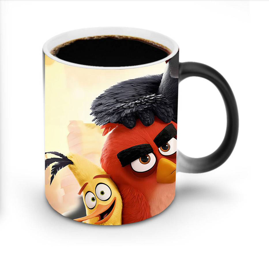 （画像用） Angry Birds アングリーバード 温度変色マグカップ