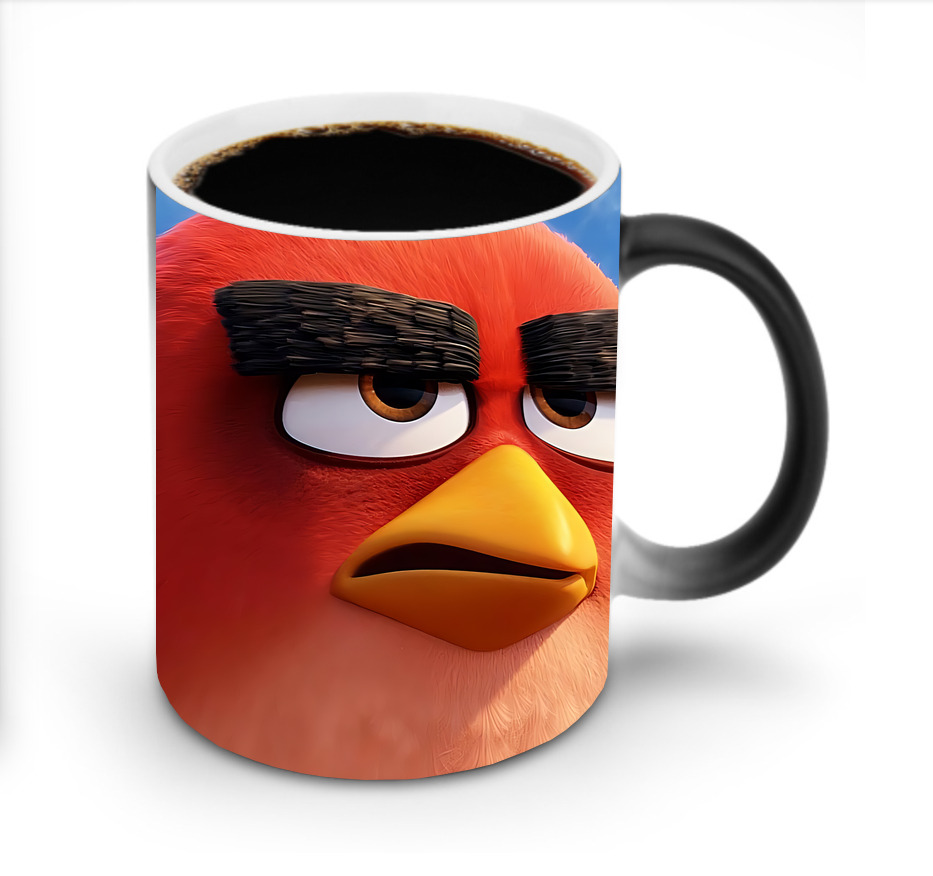 （画像用） Angry Birds アングリーバード 温度変色マグカップ