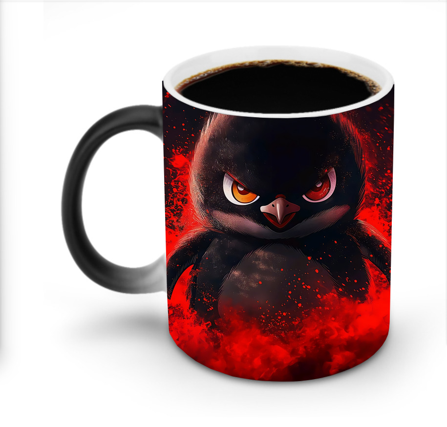 （画像用） Angry Birds アングリーバード 温度変色マグカップ