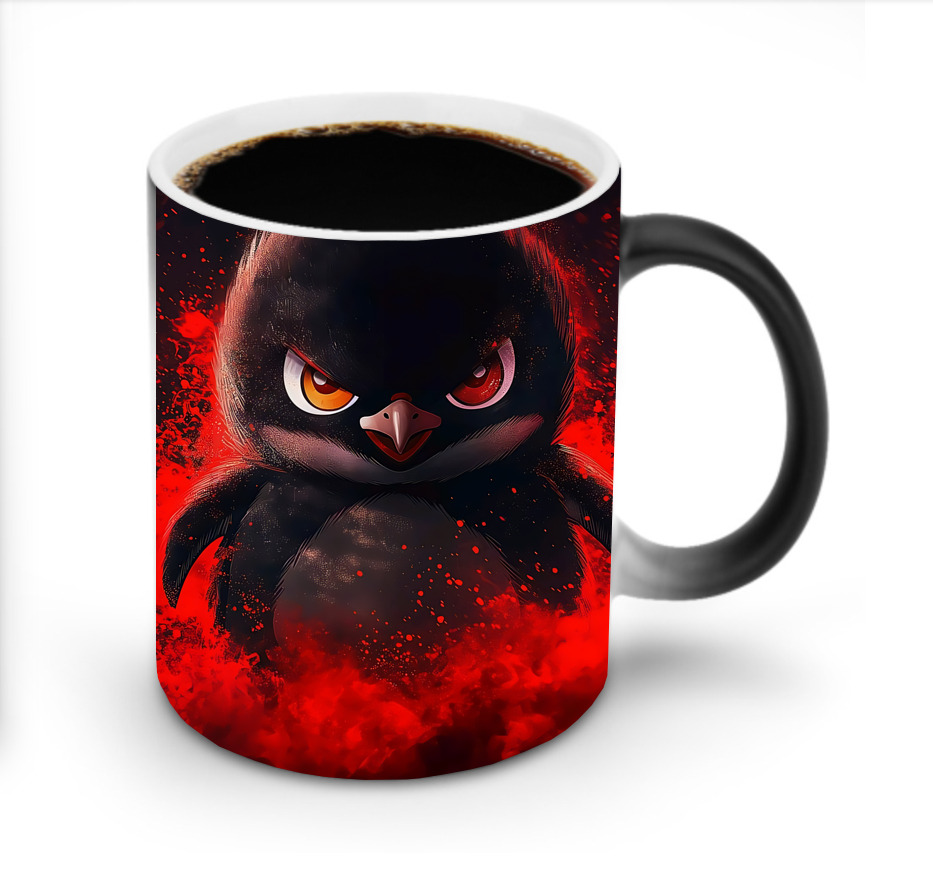 （画像用） Angry Birds アングリーバード 温度変色マグカップ