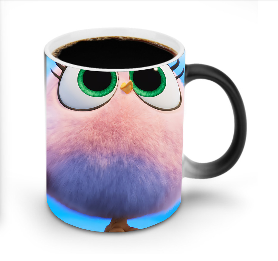 （画像用） Angry Birds アングリーバード 温度変色マグカップ