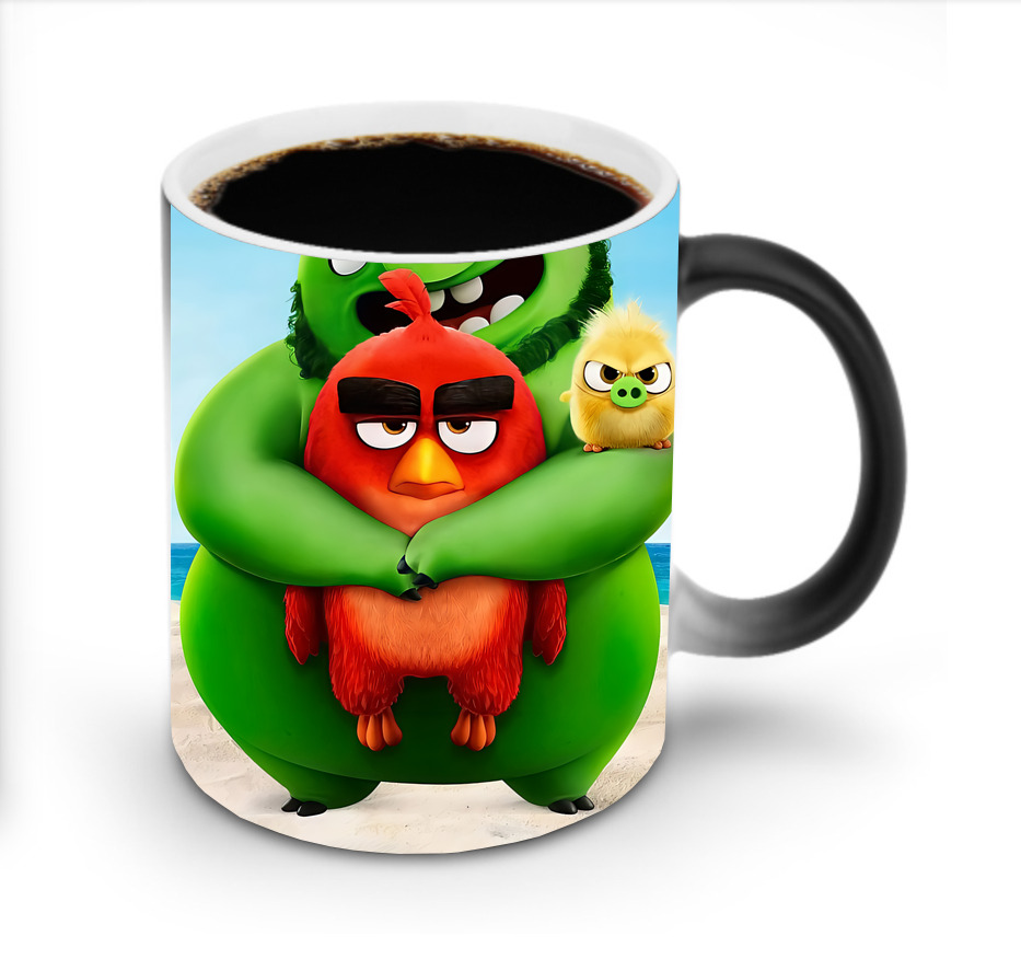 （画像用） Angry Birds アングリーバード 温度変色マグカップ