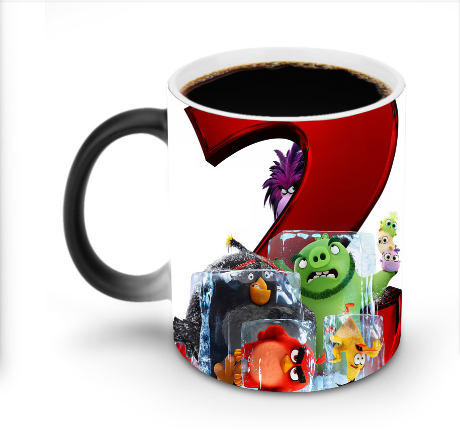 （画像用） Angry Birds アングリーバード 温度変色マグカップ