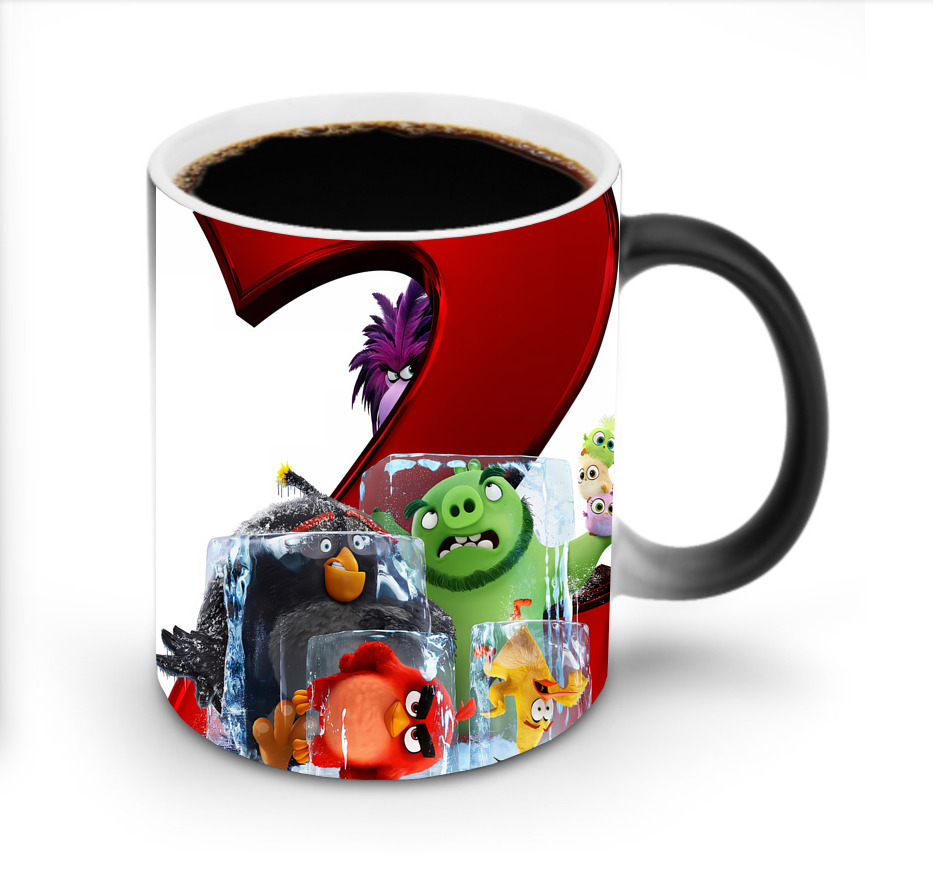（画像用） Angry Birds アングリーバード 温度変色マグカップ