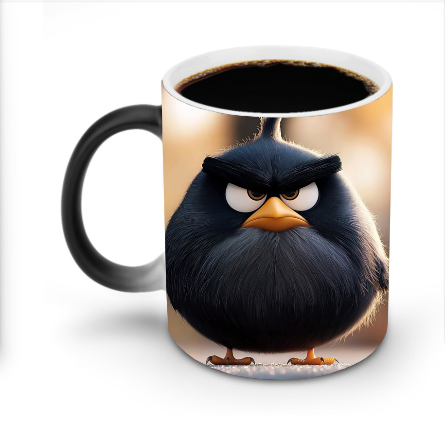 （画像用） Angry Birds アングリーバード 温度変色マグカップ