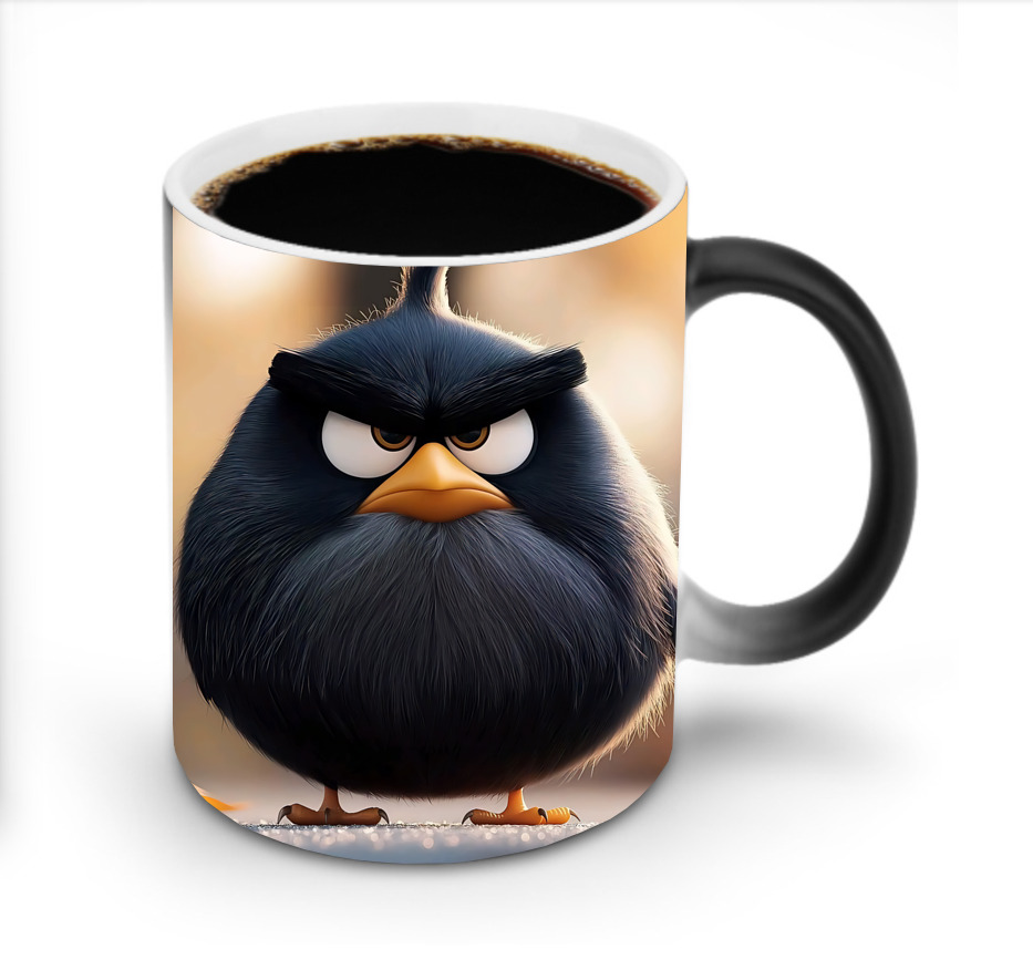 （画像用） Angry Birds アングリーバード 温度変色マグカップ