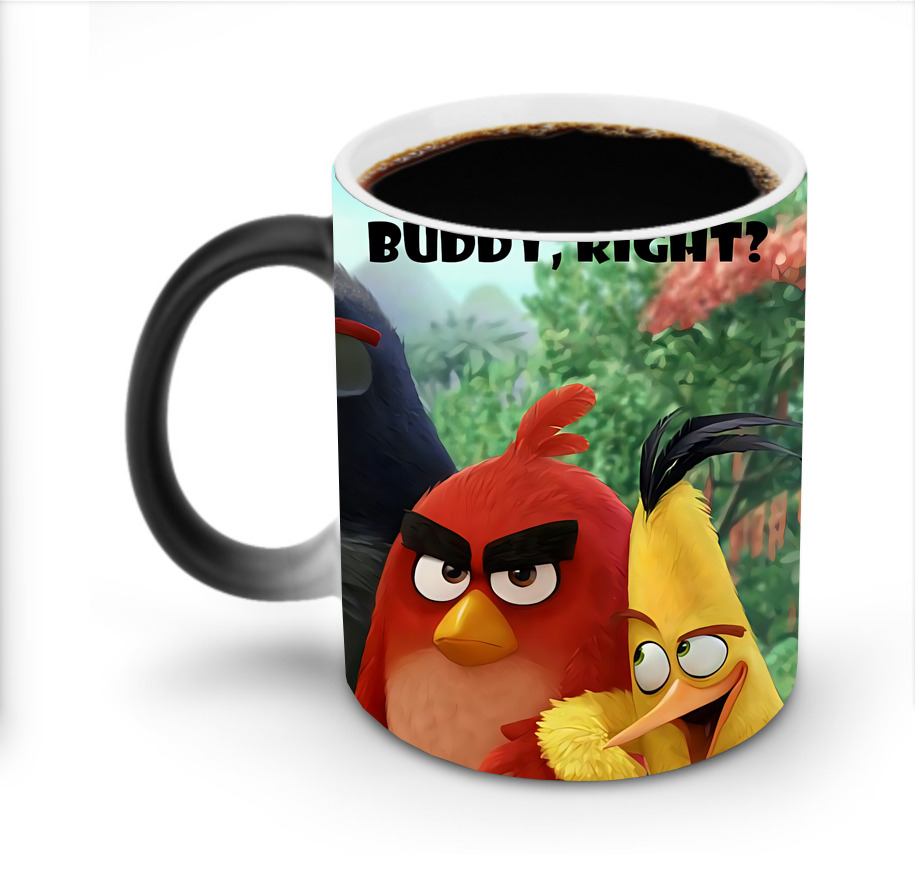 （画像用） Angry Birds アングリーバード 温度変色マグカップ