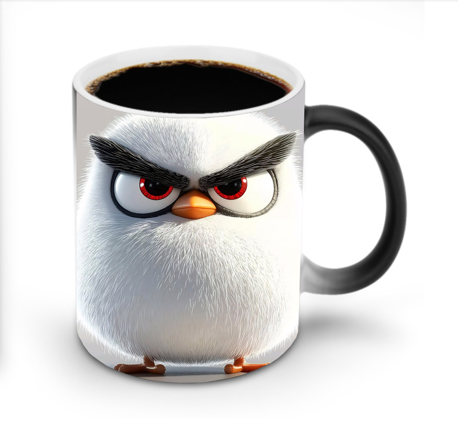 （画像用） Angry Birds アングリーバード 温度変色マグカップ