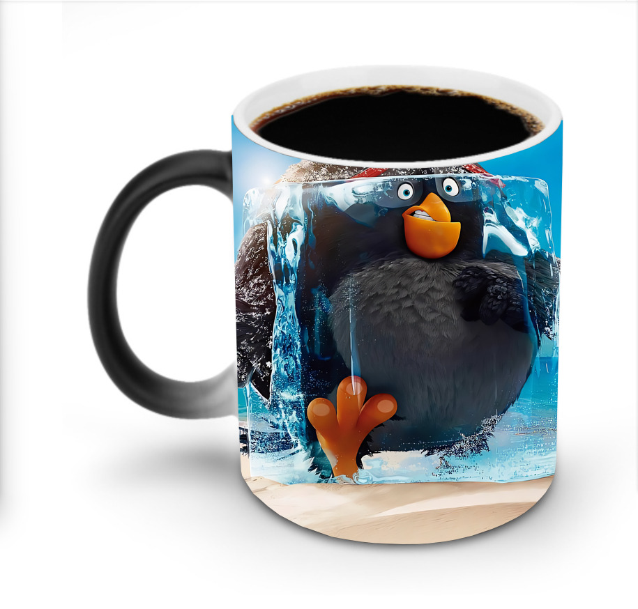 （画像用） Angry Birds アングリーバード 温度変色マグカップ