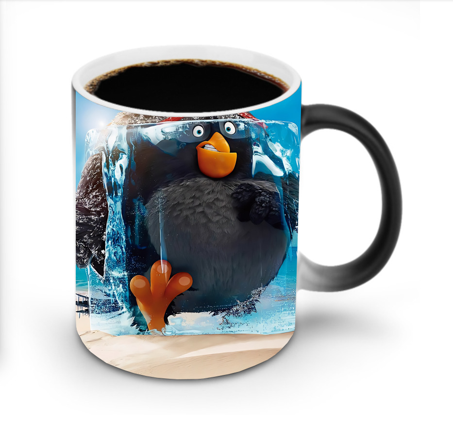 （画像用） Angry Birds アングリーバード 温度変色マグカップ