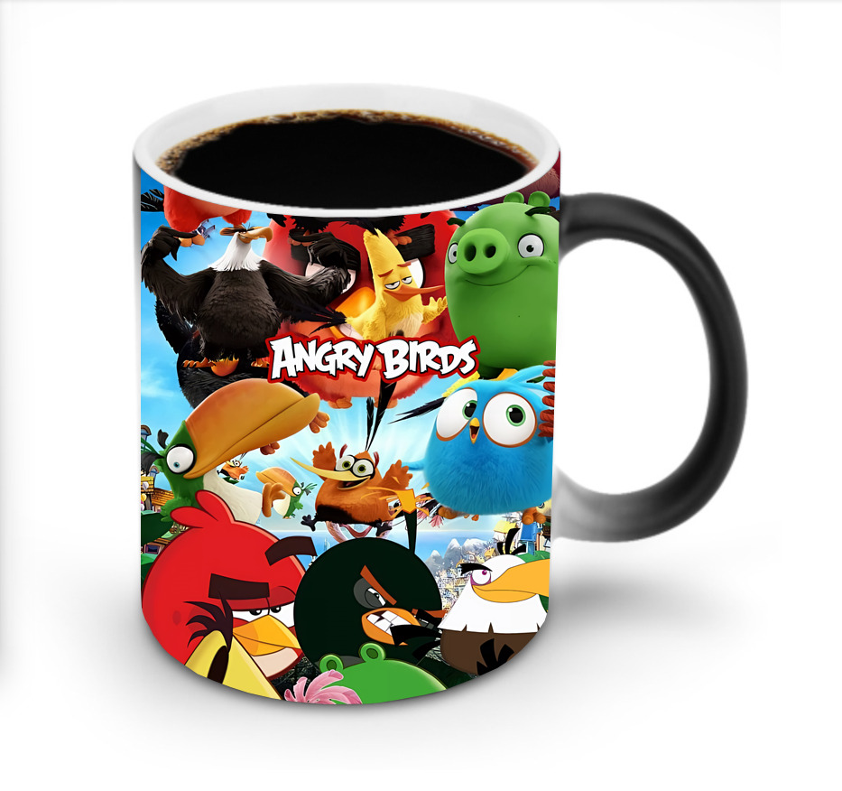 （画像用） Angry Birds アングリーバード 温度変色マグカップ