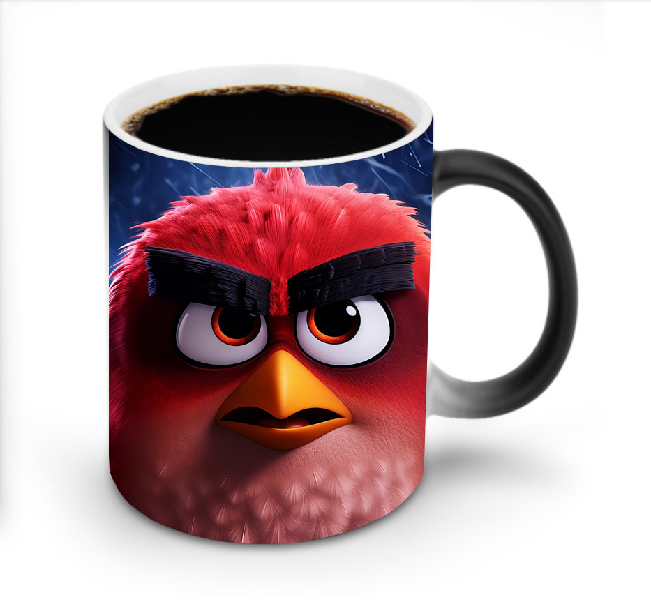（画像用） Angry Birds アングリーバード 温度変色マグカップ