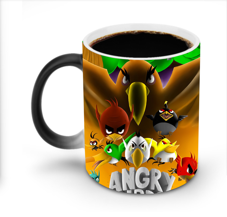 （画像用） Angry Birds アングリーバード 温度変色マグカップ
