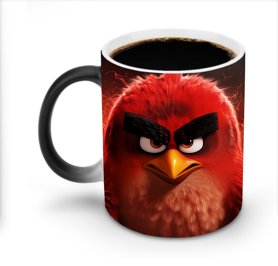 （画像用） Angry Birds アングリーバード 温度変色マグカップ