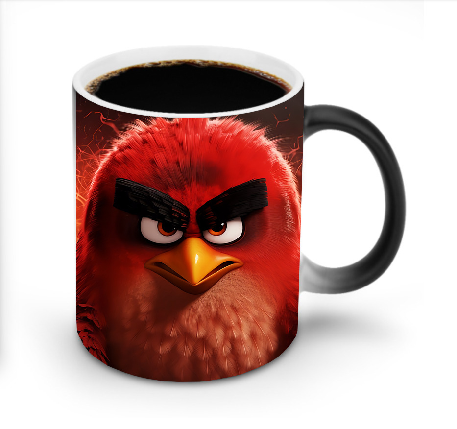 （画像用） Angry Birds アングリーバード 温度変色マグカップ