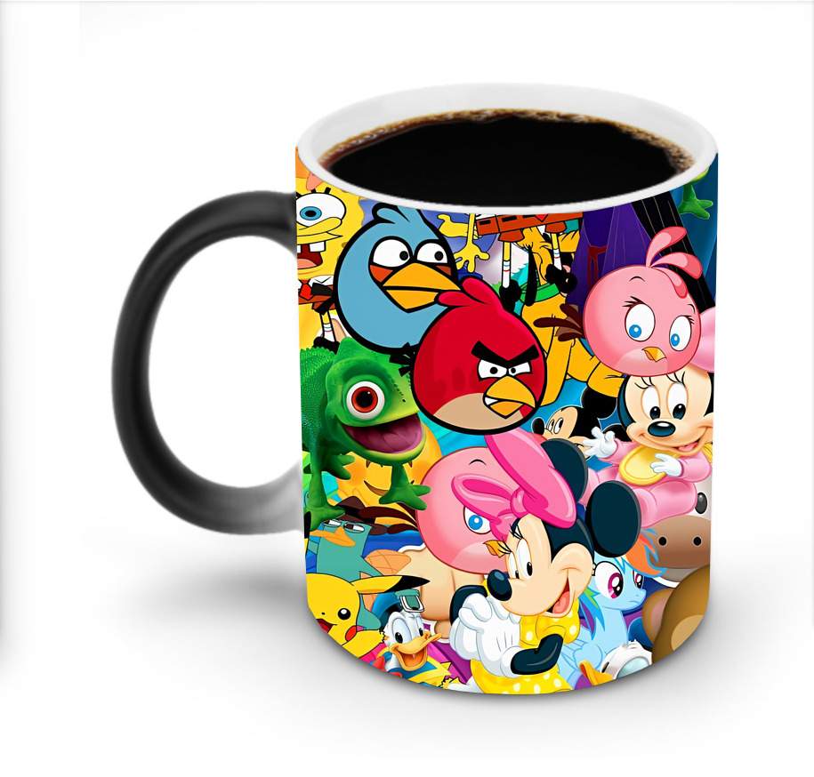 （画像用） Angry Birds アングリーバード 温度変色マグカップ