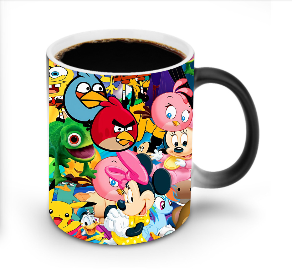 （画像用） Angry Birds アングリーバード 温度変色マグカップ