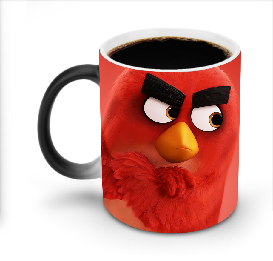 （画像用） Angry Birds アングリーバード 温度変色マグカップ