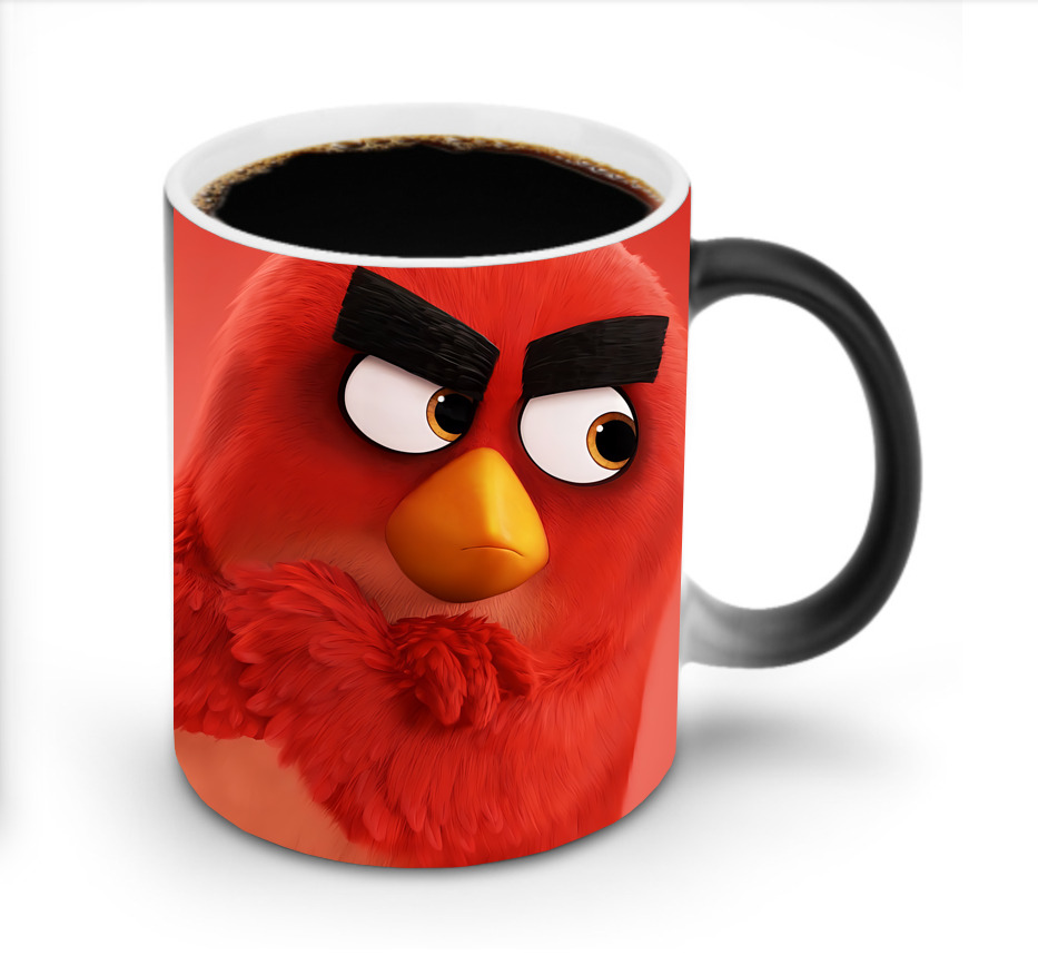 （画像用） Angry Birds アングリーバード 温度変色マグカップ