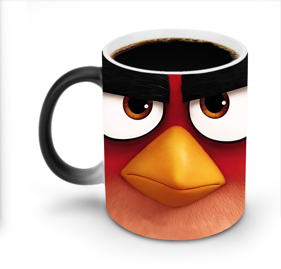 （画像用） Angry Birds アングリーバード 温度変色マグカップ