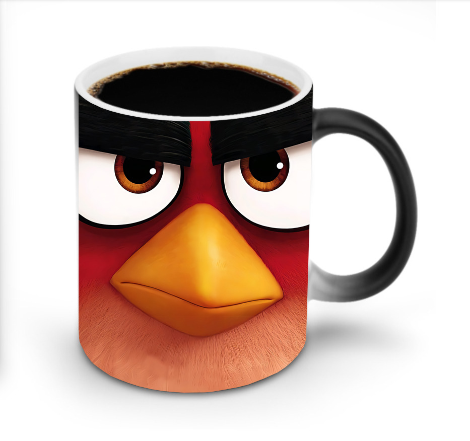 （画像用） Angry Birds アングリーバード 温度変色マグカップ