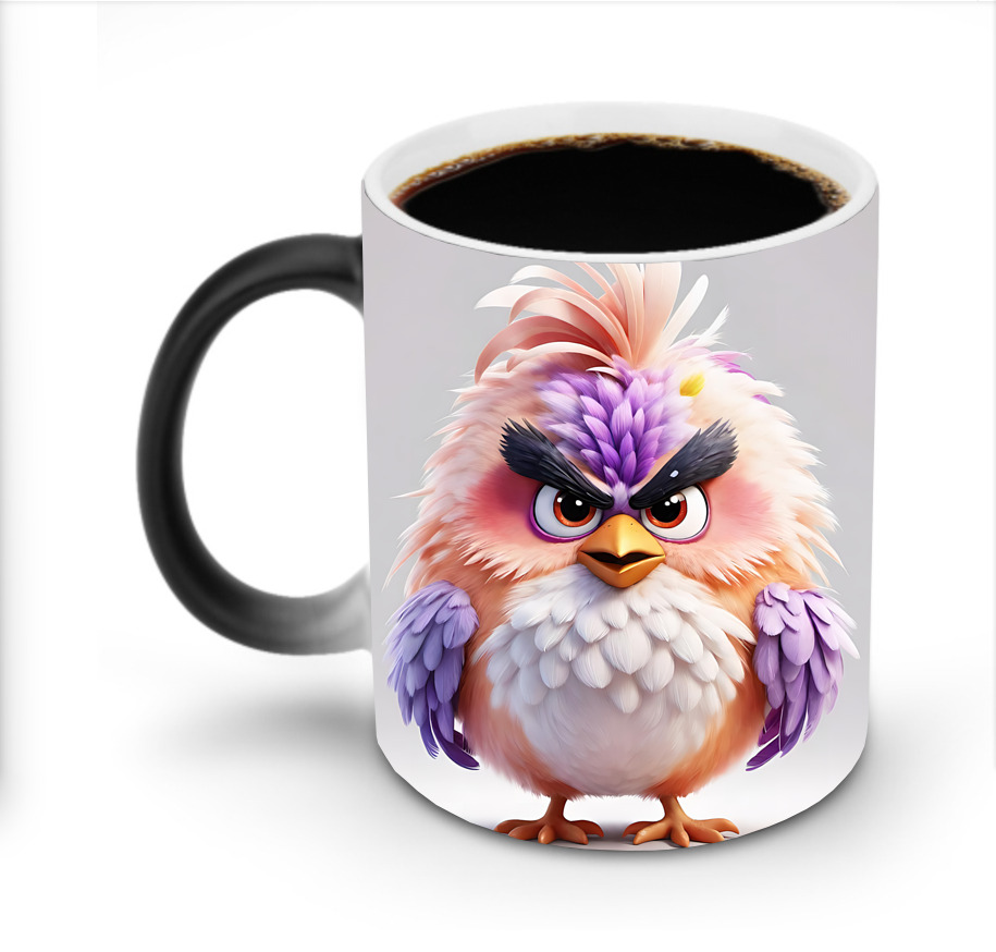（画像用） Angry Birds アングリーバード 温度変色マグカップ