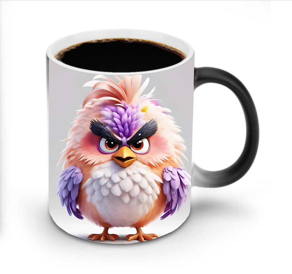 （画像用） Angry Birds アングリーバード 温度変色マグカップ