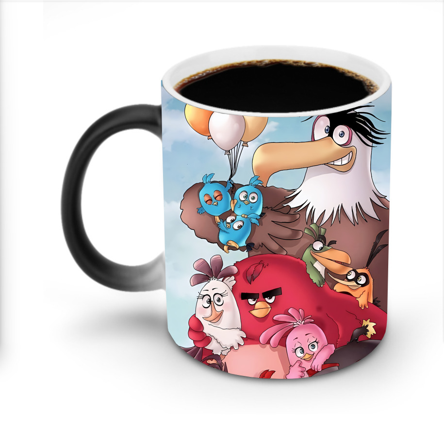 （画像用） Angry Birds アングリーバード 温度変色マグカップ