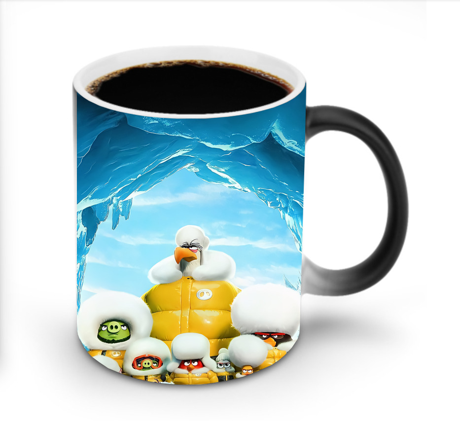 （画像用） Angry Birds アングリーバード 温度変色マグカップ