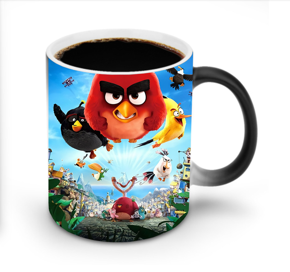 （画像用） Angry Birds アングリーバード 温度変色マグカップ