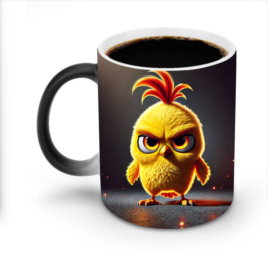 （画像用） Angry Birds アングリーバード 温度変色マグカップ