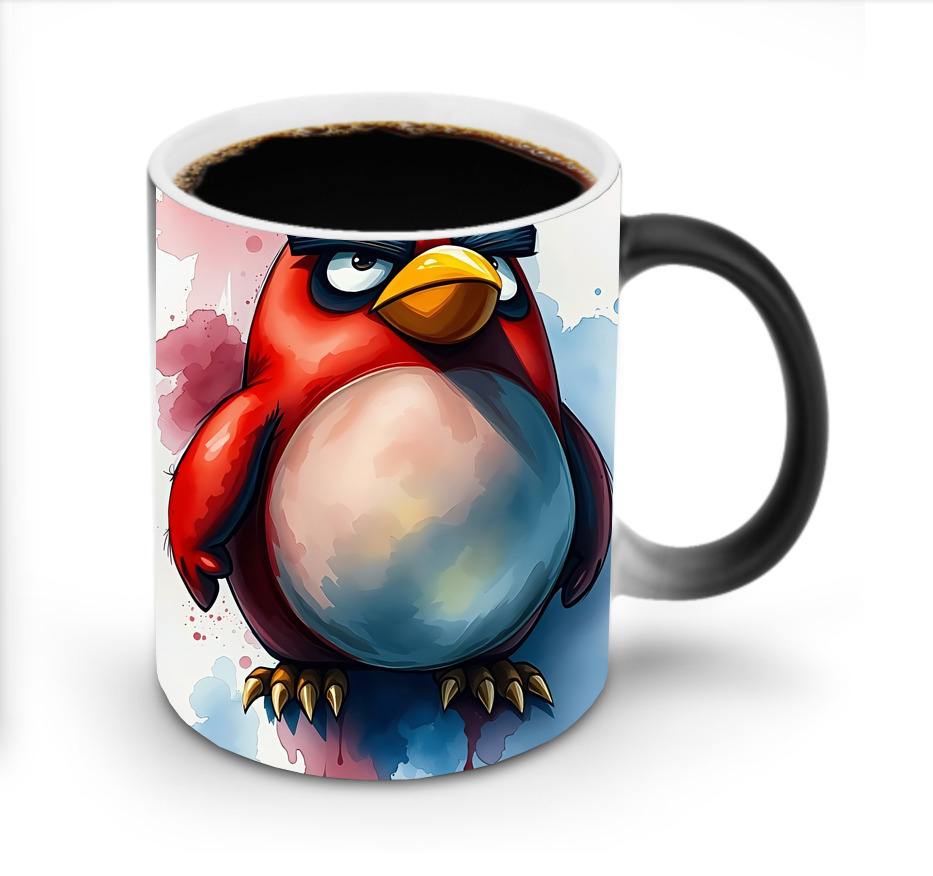 （画像用） Angry Birds アングリーバード 温度変色マグカップ