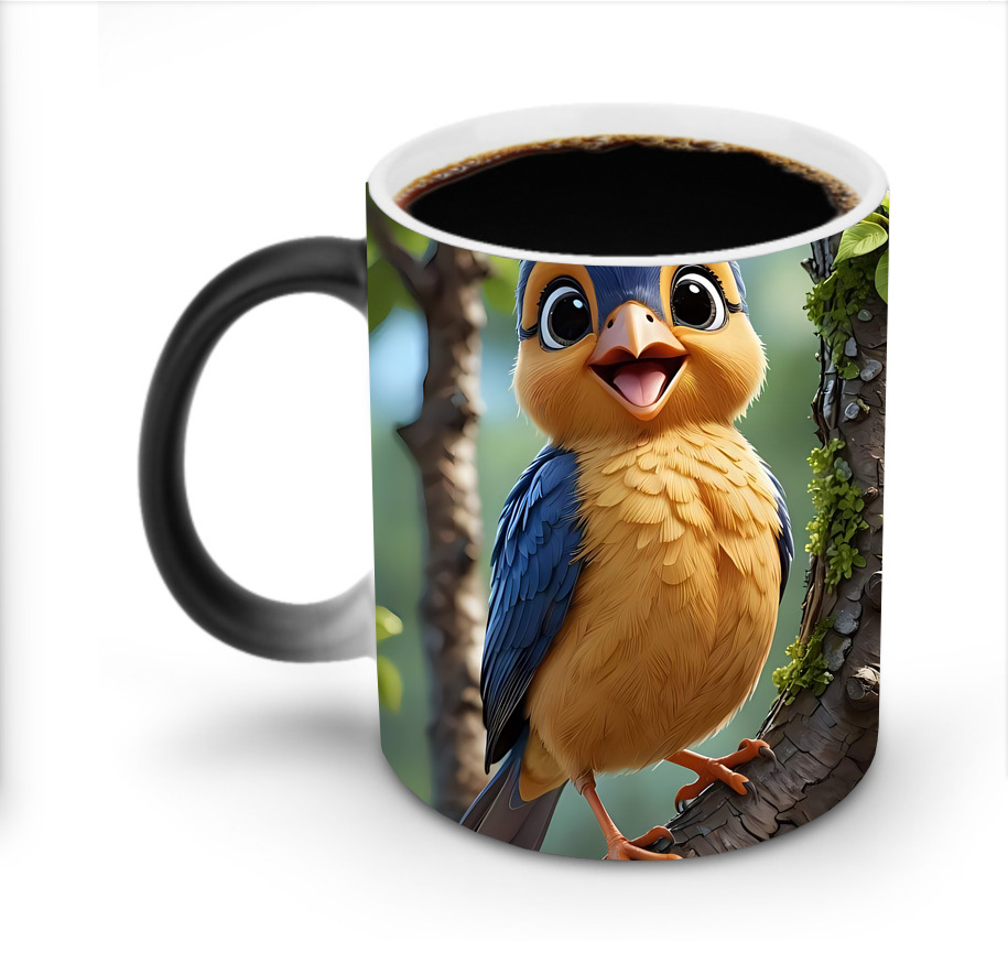 （画像用） Angry Birds アングリーバード 温度変色マグカップ