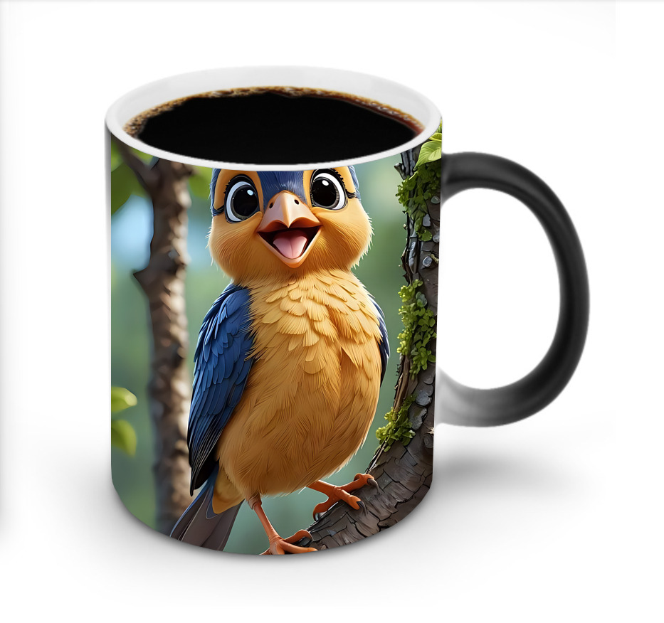 （画像用） Angry Birds アングリーバード 温度変色マグカップ
