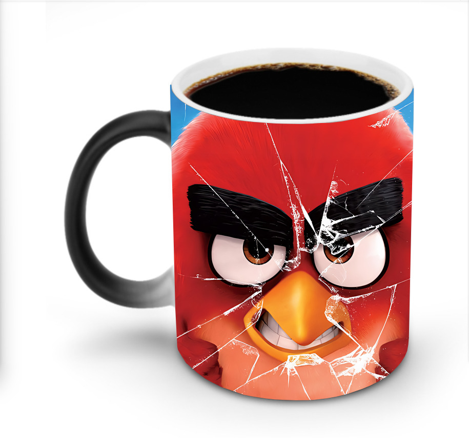 （画像用） Angry Birds アングリーバード 温度変色マグカップ