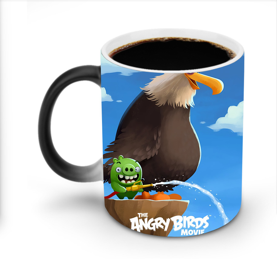 （画像用） Angry Birds アングリーバード 温度変色マグカップ