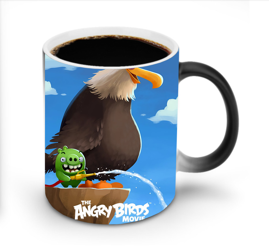 （画像用） Angry Birds アングリーバード 温度変色マグカップ