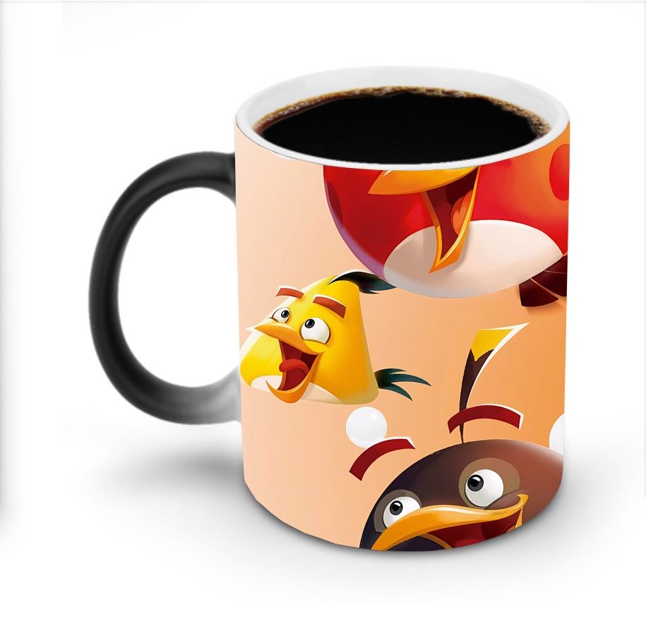 （画像用） Angry Birds アングリーバード 温度変色マグカップ