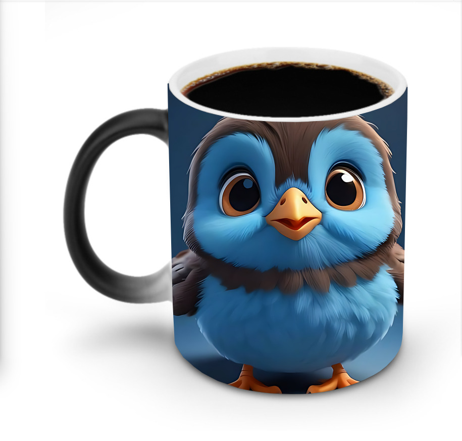 （画像用） Angry Birds アングリーバード 温度変色マグカップ
