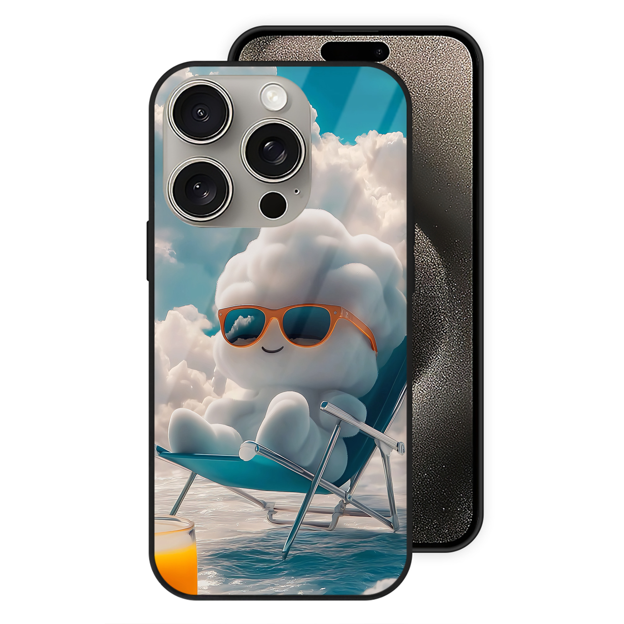 （画像用） Angry Birds アングリーバード 【iPhone15Pro対応】スマホケース 耐衝撃＆黄変防止 背面ガラス