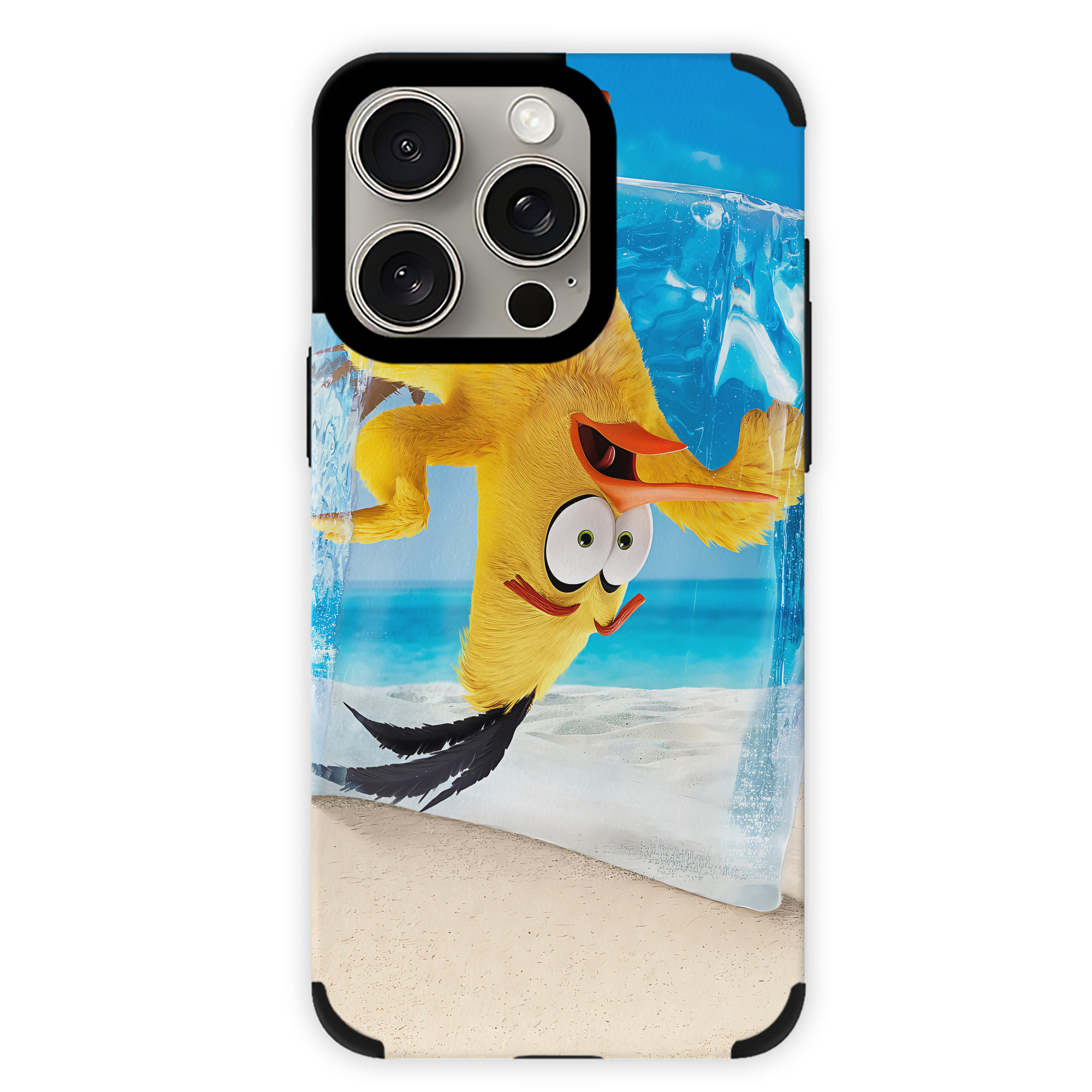 （画像用） Angry Birds アングリーバード 【iPhone15ProMax対応】 PUレザー スマホケース 耐衝撃＆黄変防止