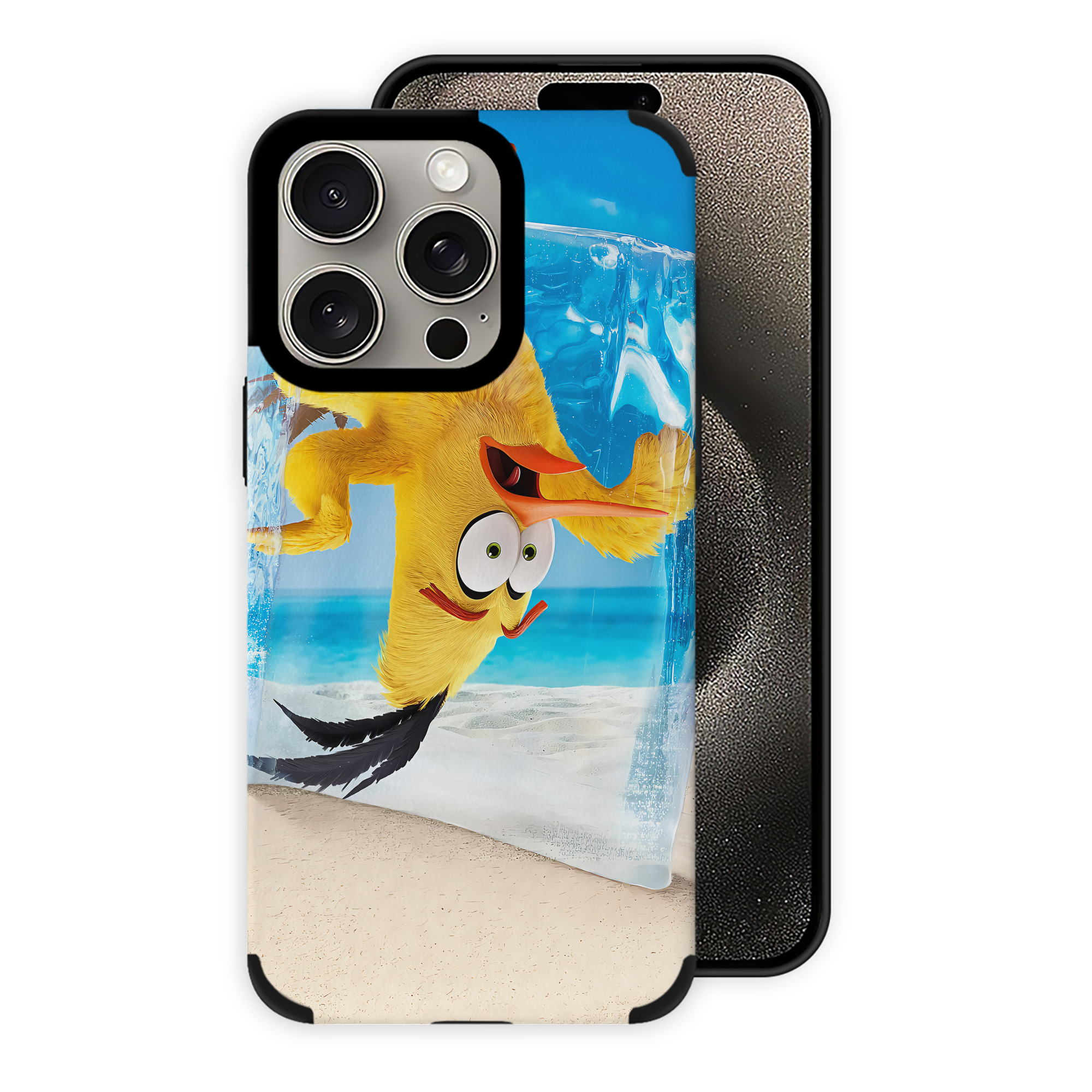（画像用） Angry Birds アングリーバード 【iPhone15ProMax対応】 PUレザー スマホケース 耐衝撃＆黄変防止