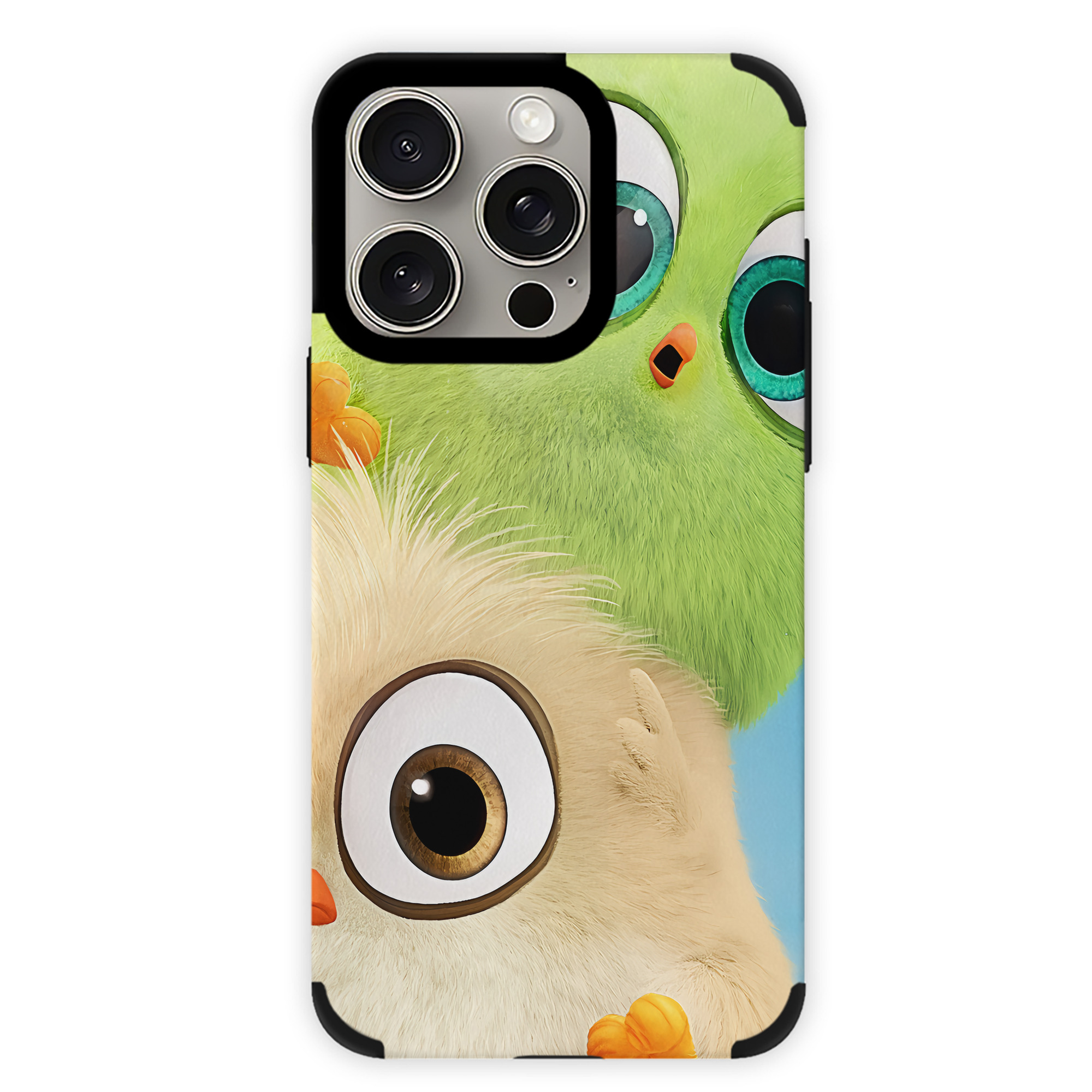 （画像用） Angry Birds アングリーバード 【iPhone15ProMax対応】 PUレザー スマホケース 耐衝撃＆黄変防止