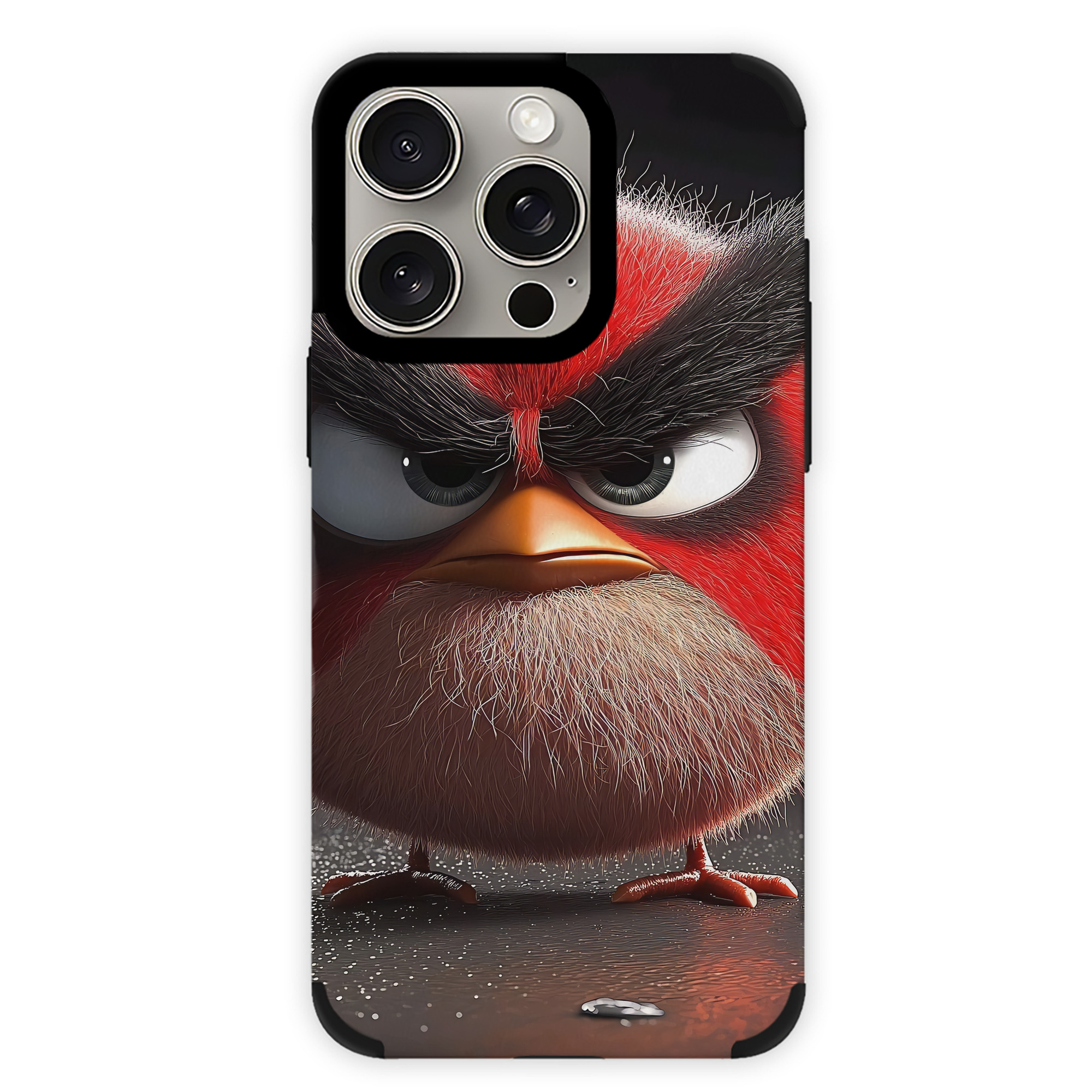 （画像用） Angry Birds アングリーバード 【iPhone15ProMax対応】 PUレザー スマホケース 耐衝撃＆黄変防止
