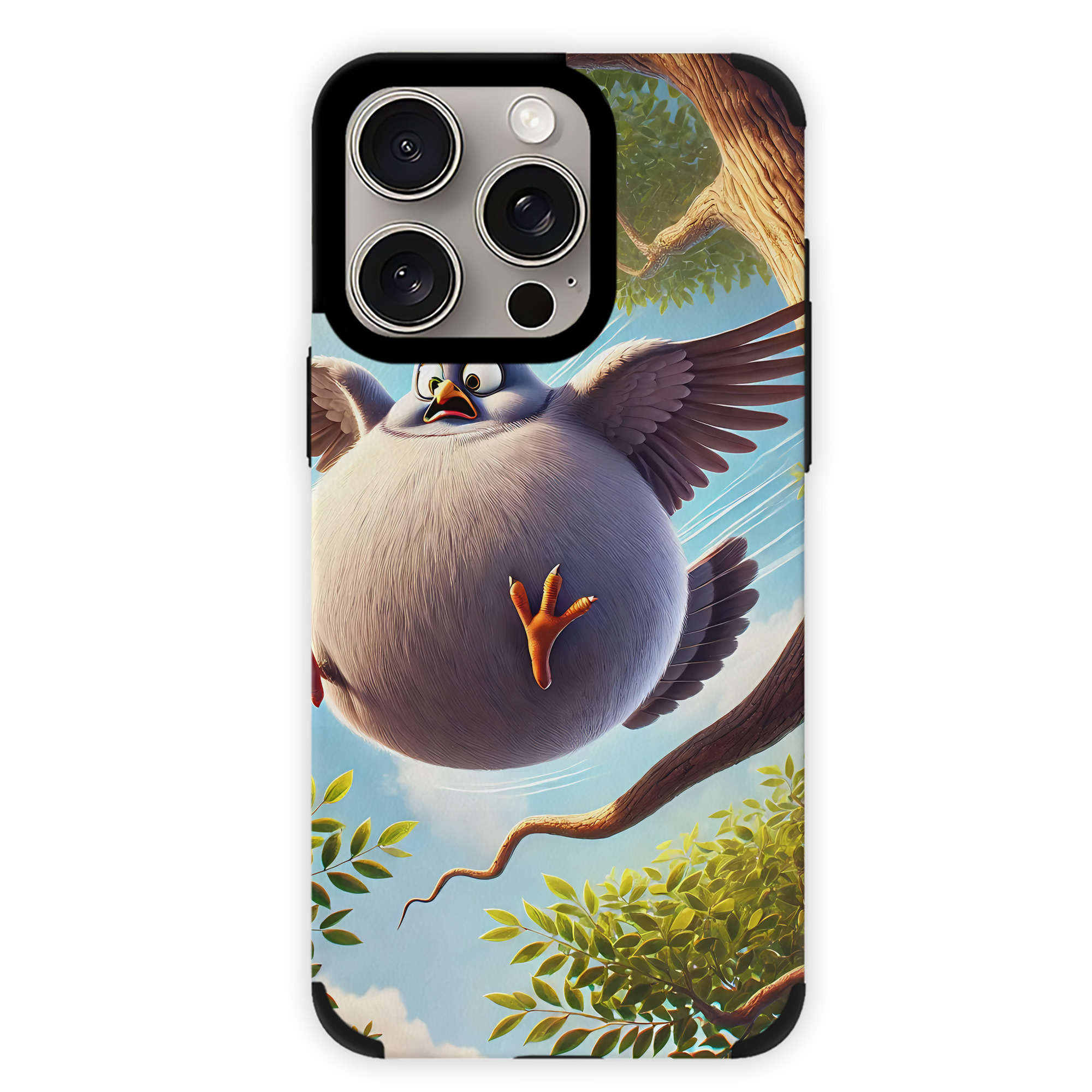 （画像用） Angry Birds アングリーバード 【iPhone15ProMax対応】 PUレザー スマホケース 耐衝撃＆黄変防止