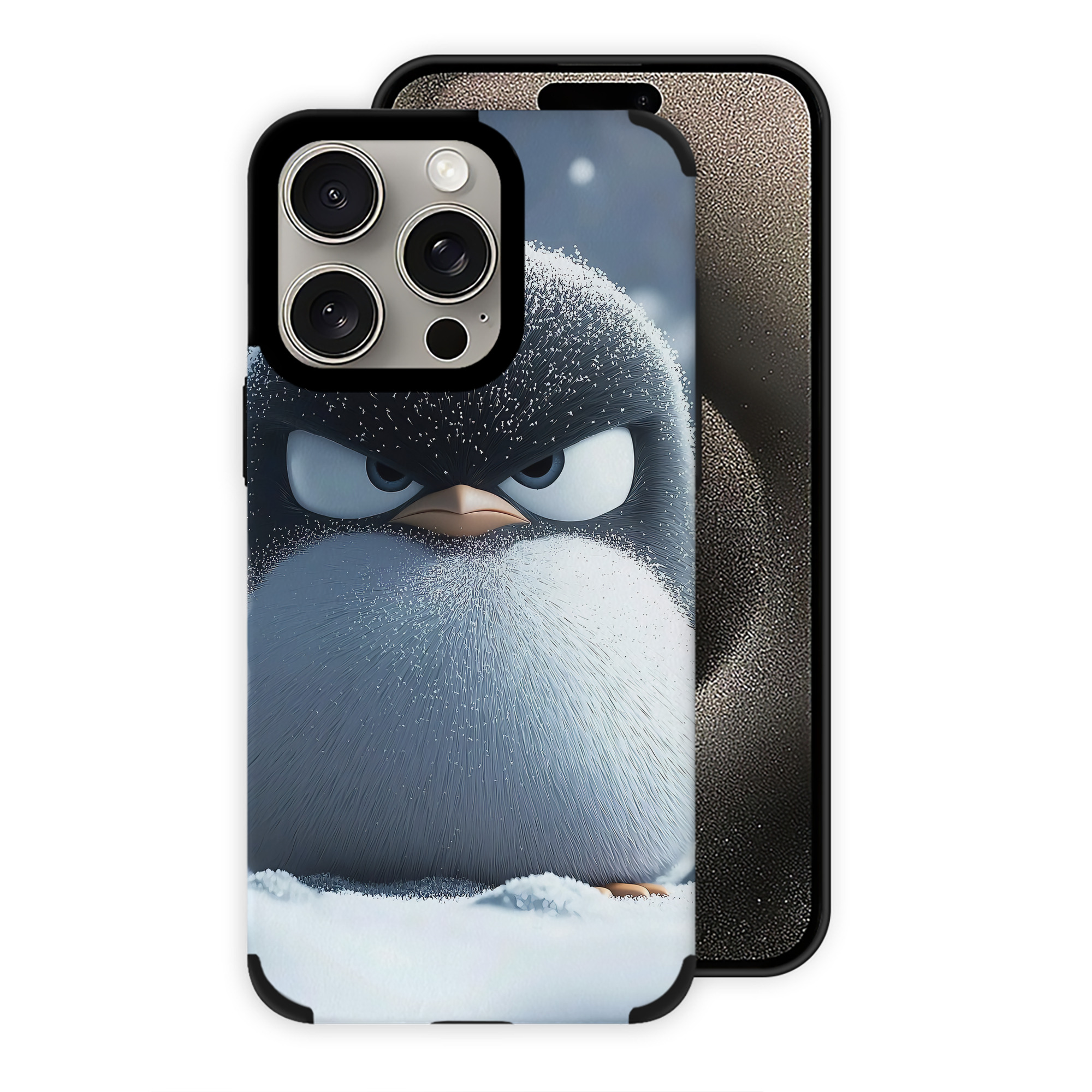（画像用） Angry Birds アングリーバード 【iPhone15ProMax対応】 PUレザー スマホケース 耐衝撃＆黄変防止
