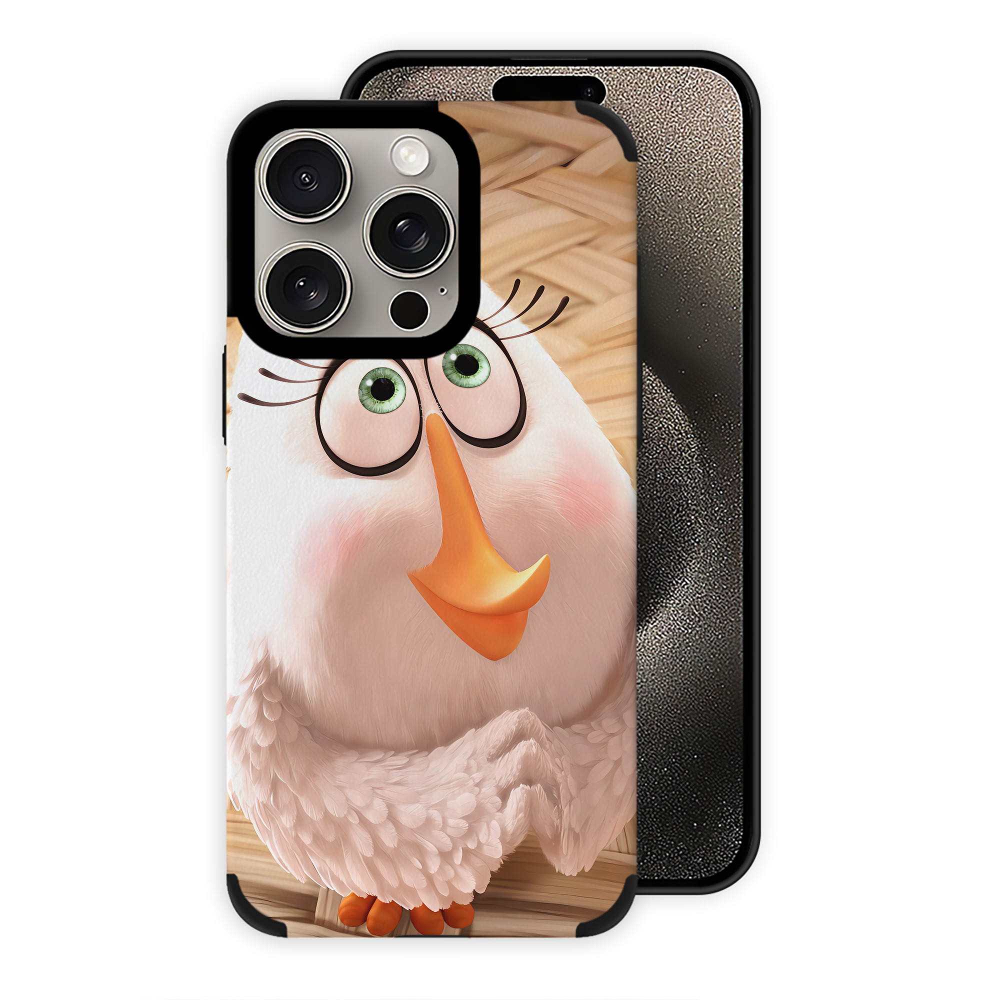 （画像用） Angry Birds アングリーバード 【iPhone15ProMax対応】 PUレザー スマホケース 耐衝撃＆黄変防止
