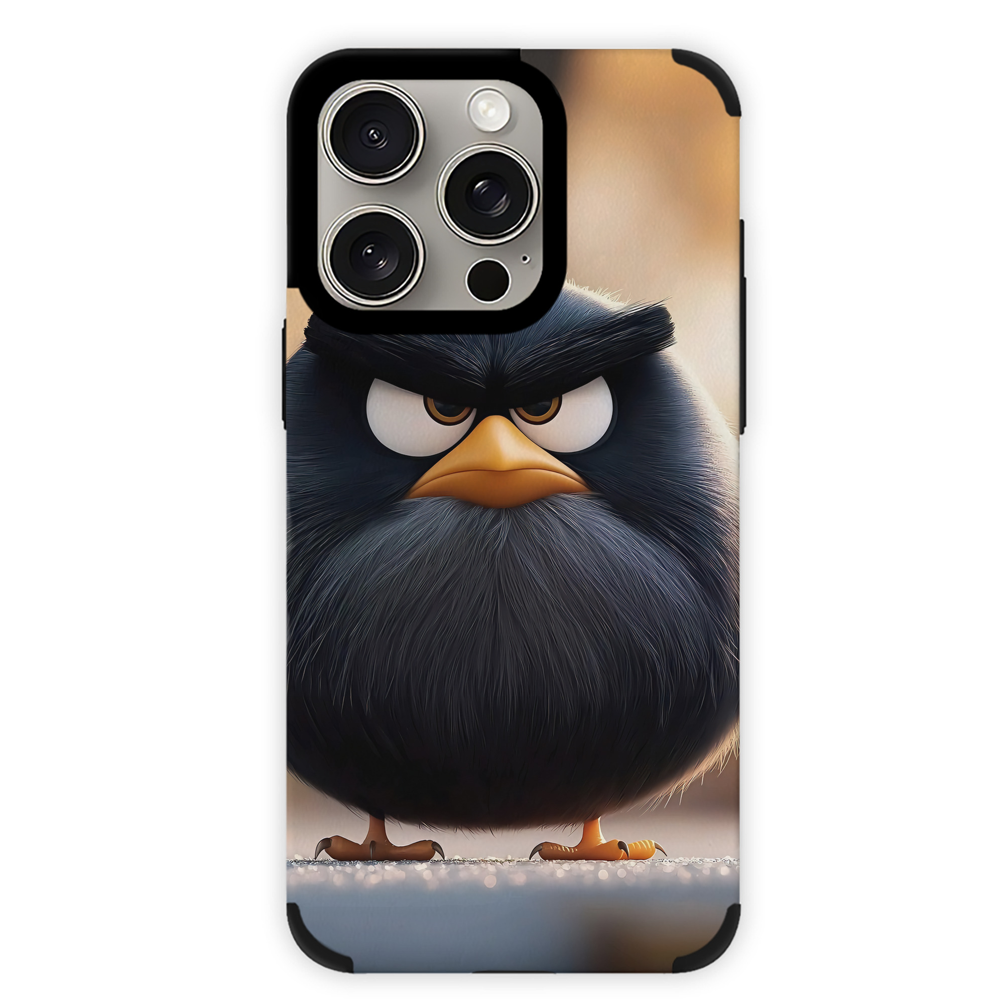 （画像用） Angry Birds アングリーバード 【iPhone15ProMax対応】 PUレザー スマホケース 耐衝撃＆黄変防止