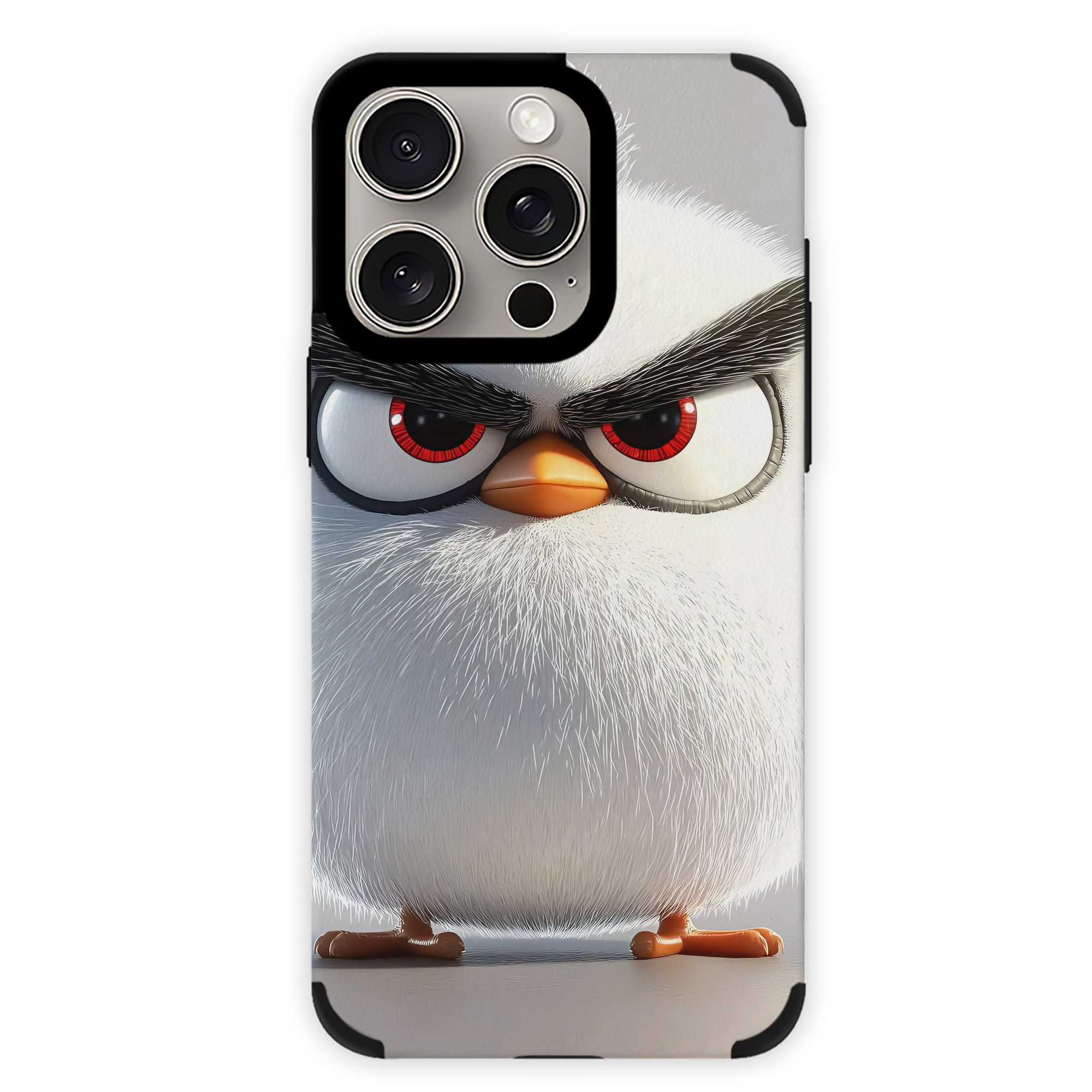 （画像用） Angry Birds アングリーバード 【iPhone15ProMax対応】 PUレザー スマホケース 耐衝撃＆黄変防止