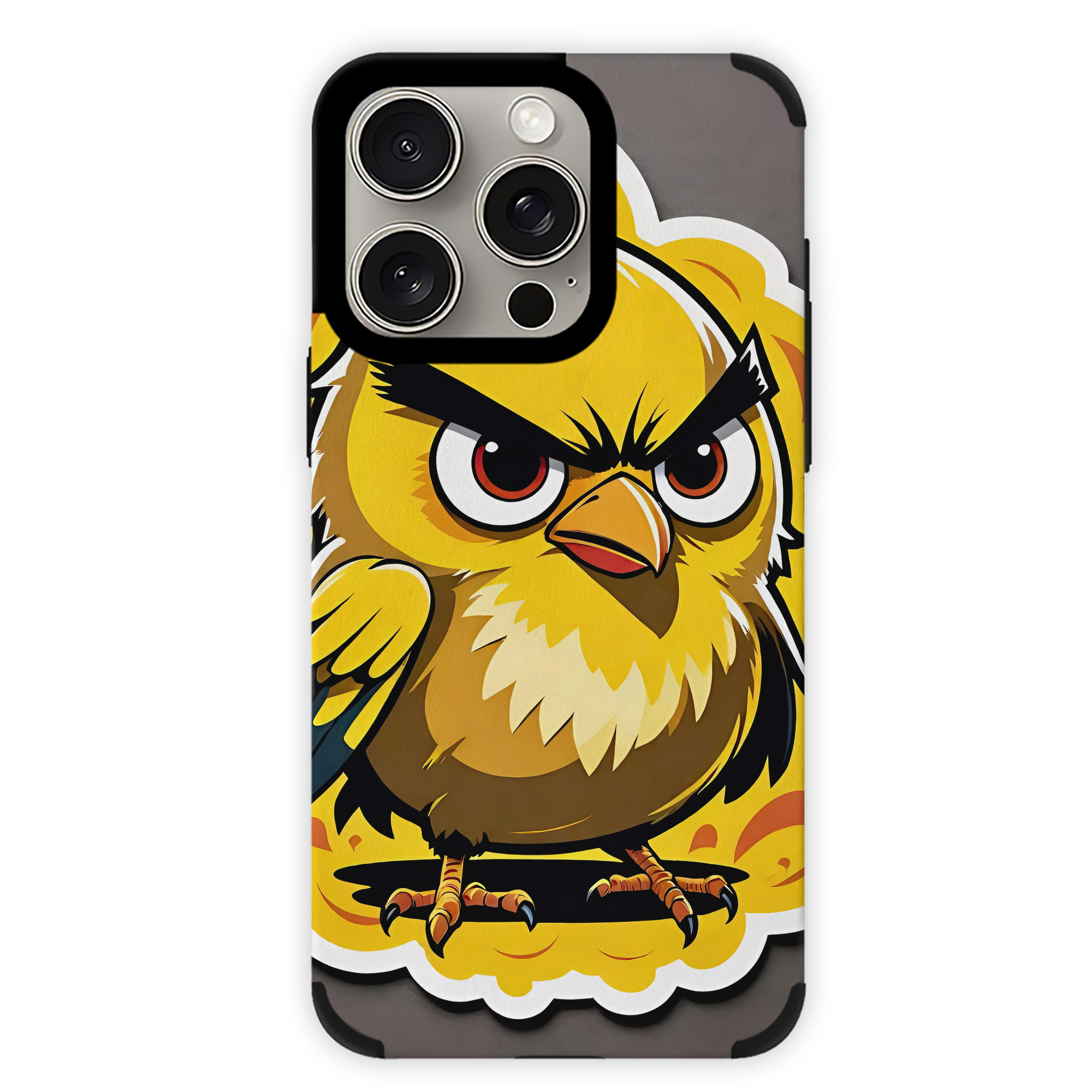 （画像用） Angry Birds アングリーバード 【iPhone15ProMax対応】 PUレザー スマホケース 耐衝撃＆黄変防止
